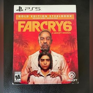 FARCRY6 PS5- Gold Edition Steelbook